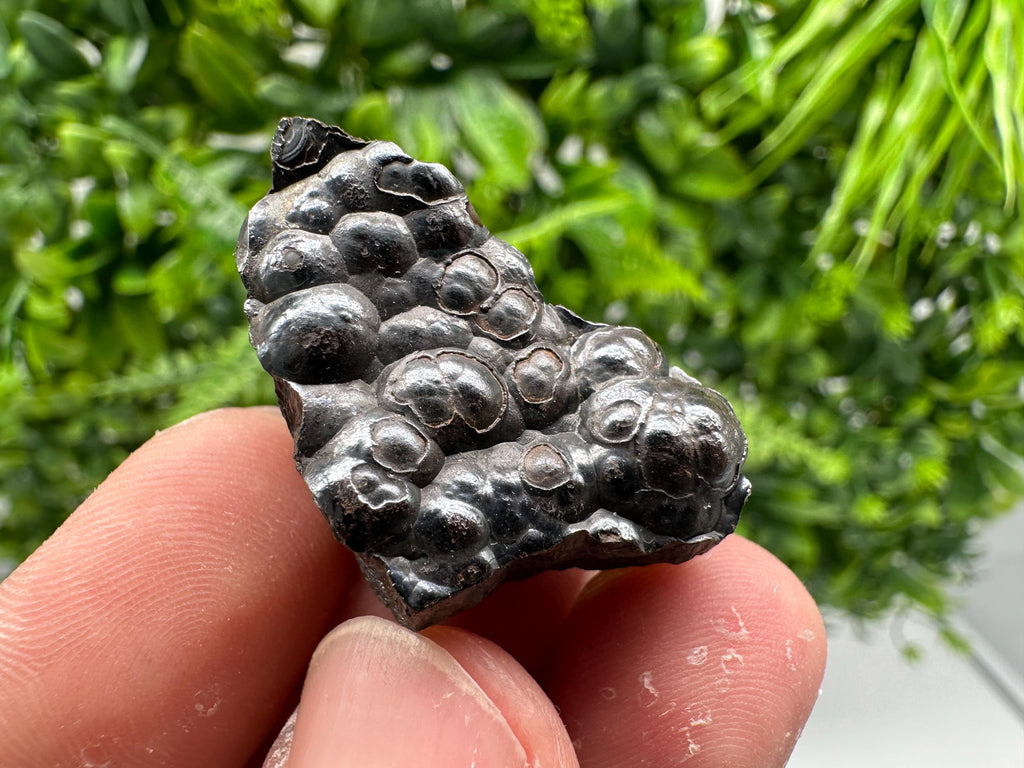 Botryoidal Black Hematite Specimen: Chakra Reiki Crystal