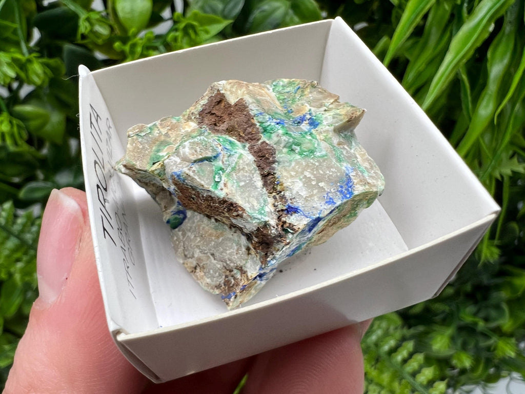 Rare Raw Tirolite Specimen: Granada Spain Mineral Collection (3.5/3 cm)