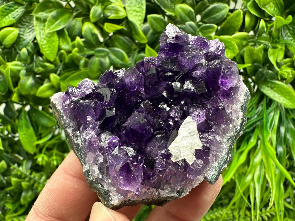 Purple Amethyst Crystal Cluster, Uruguay Home Decor, Energy Crystal