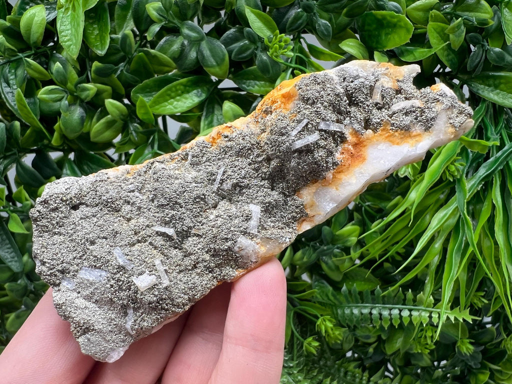 Barite Marcasite on Chalcedony, Androvo Mine, Bulgaria