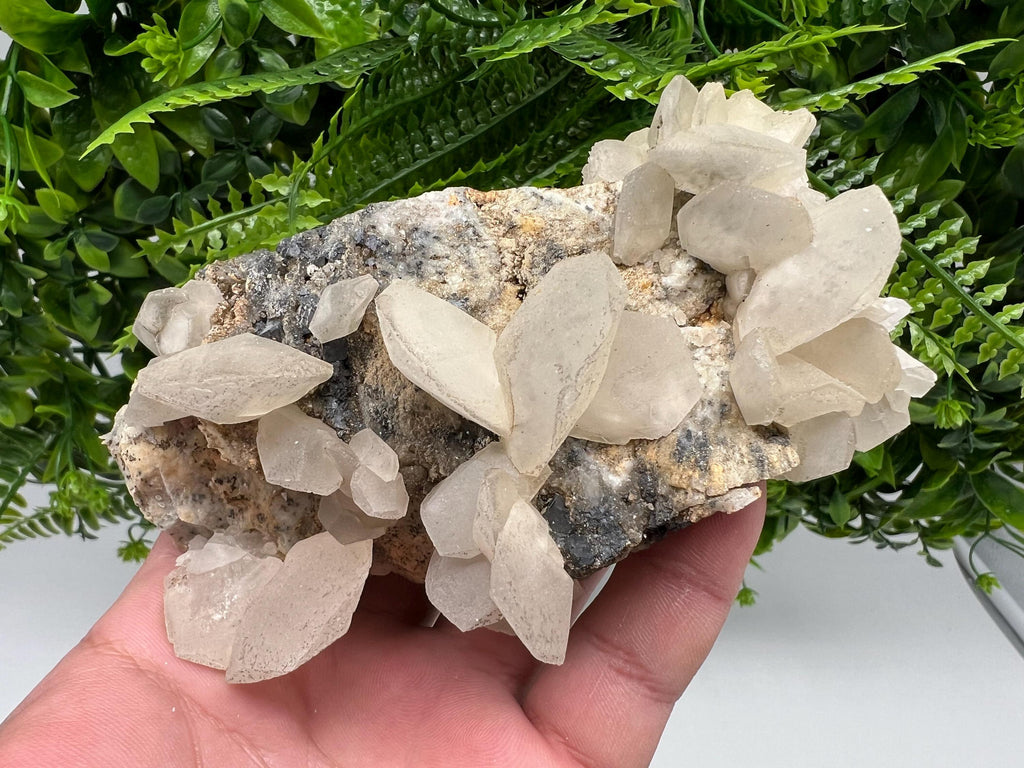 Natural Calcite Cluster: Bulgaria Mineral Specimen, Home Decor Stone