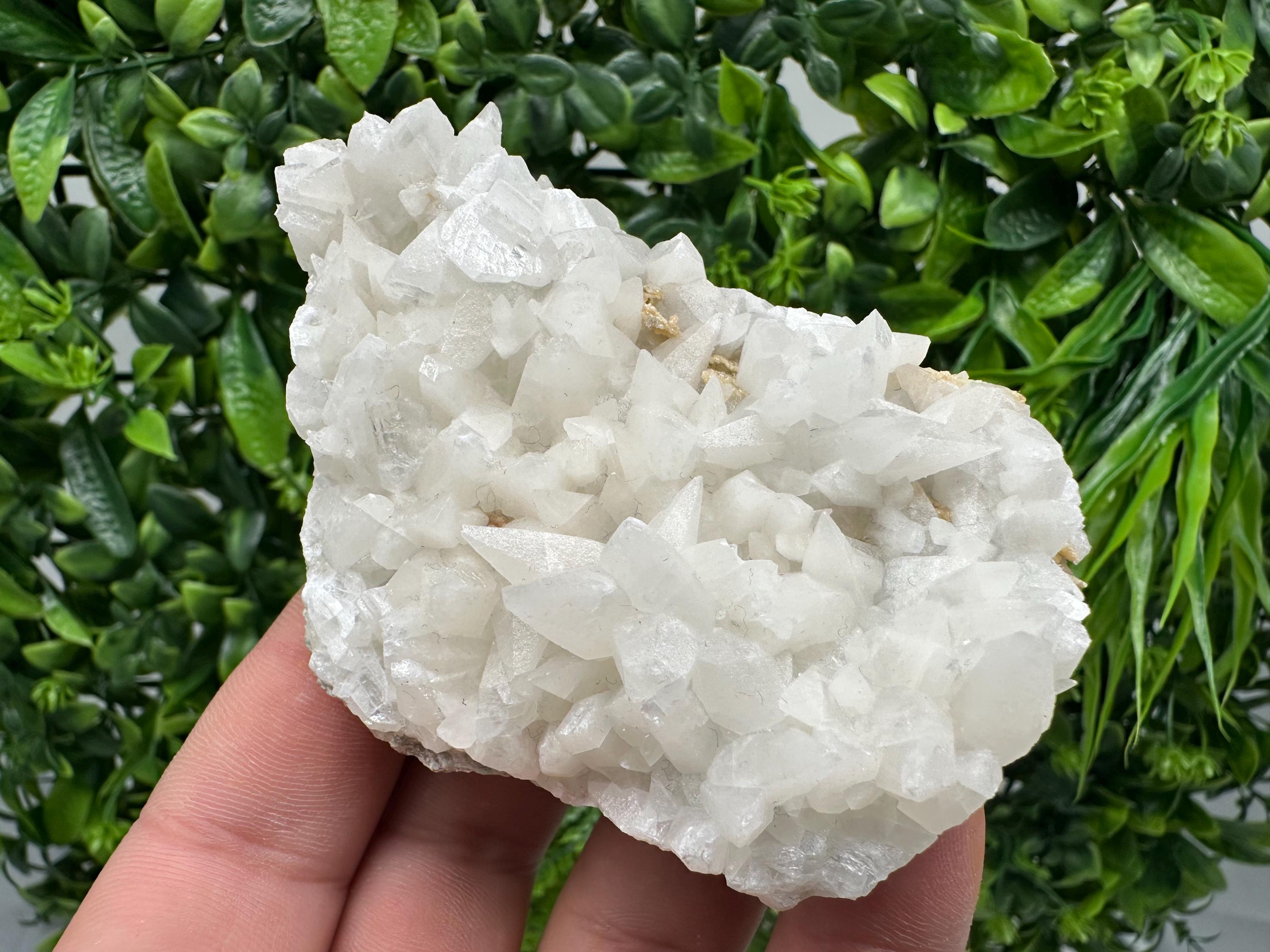 Calcite on Aragonite: Djurcovo Mine, Bulgaria Healing Crystal