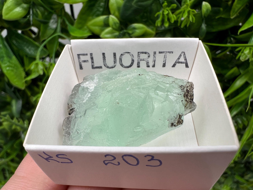 Rare Rainbow Fluorite from Mexico: Raw Meditation Stone, Vintage Gift
