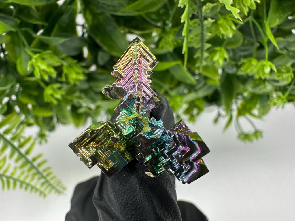 Rainbow Bismuth Crystal: Rare Gemstone Specimen,wholesale Bismuth