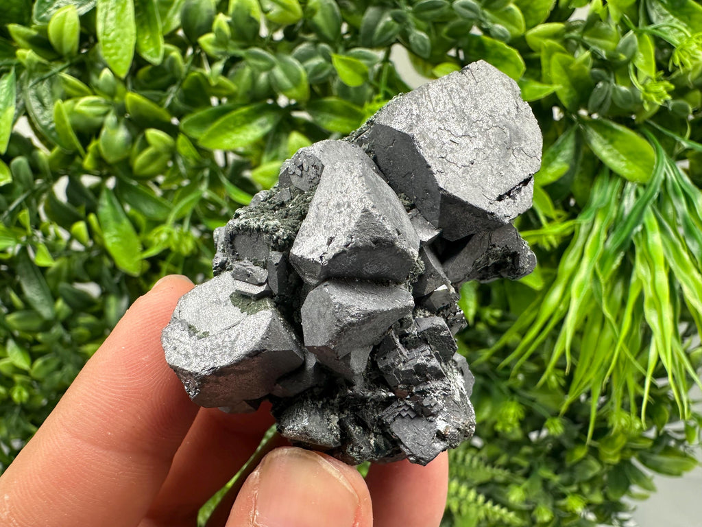 Shiny Galena Cluster from Borieva Mine, Bulgaria