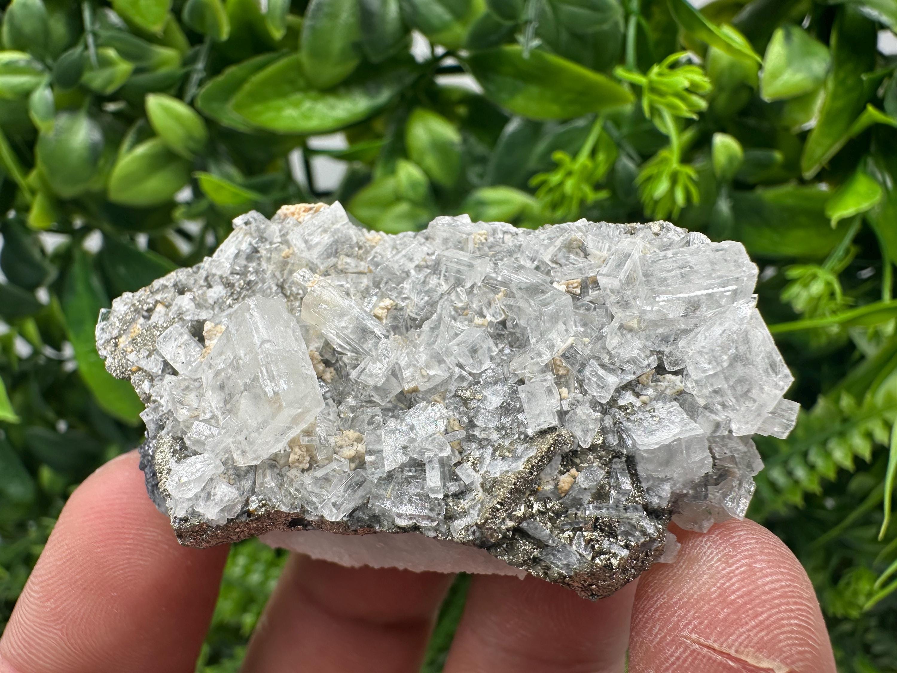 Large Barite Cluster with Marcasite on Chalcedony - Androvo Mine, Bulgaria