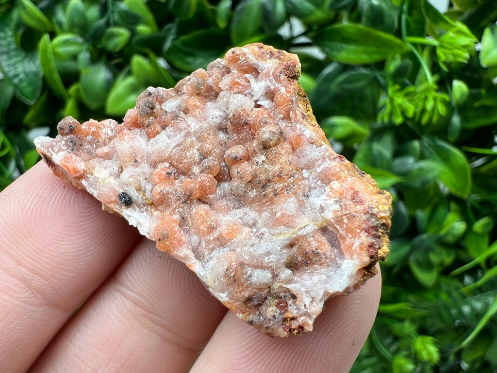 Moroccan Red Chalcedony Crystal Specimen: Rare Mineral Gift