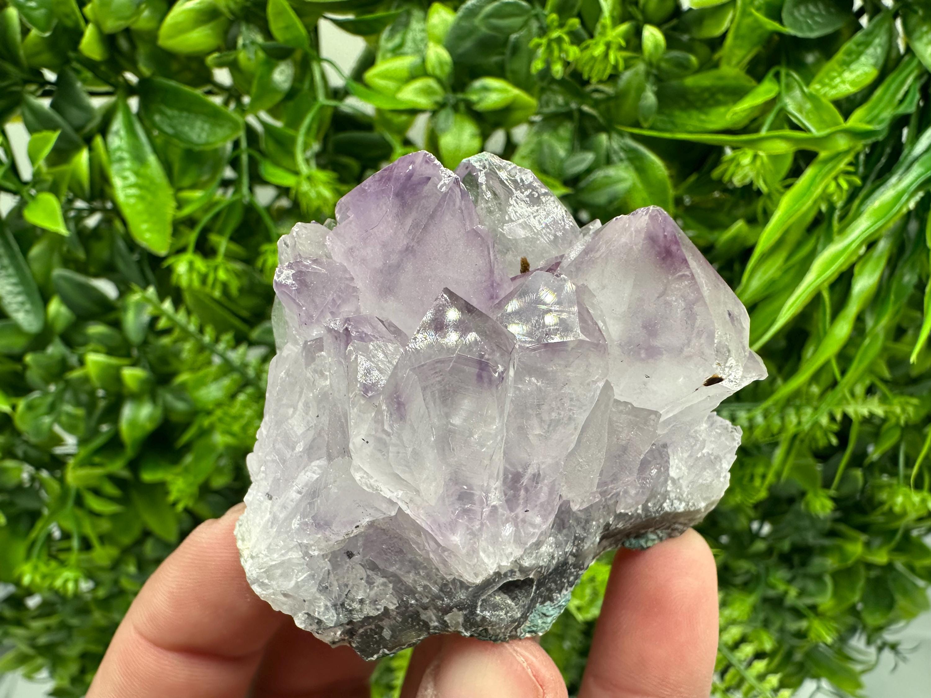 Brazilian Amethyst Crystal Cluster, Purple Quartz Specimen