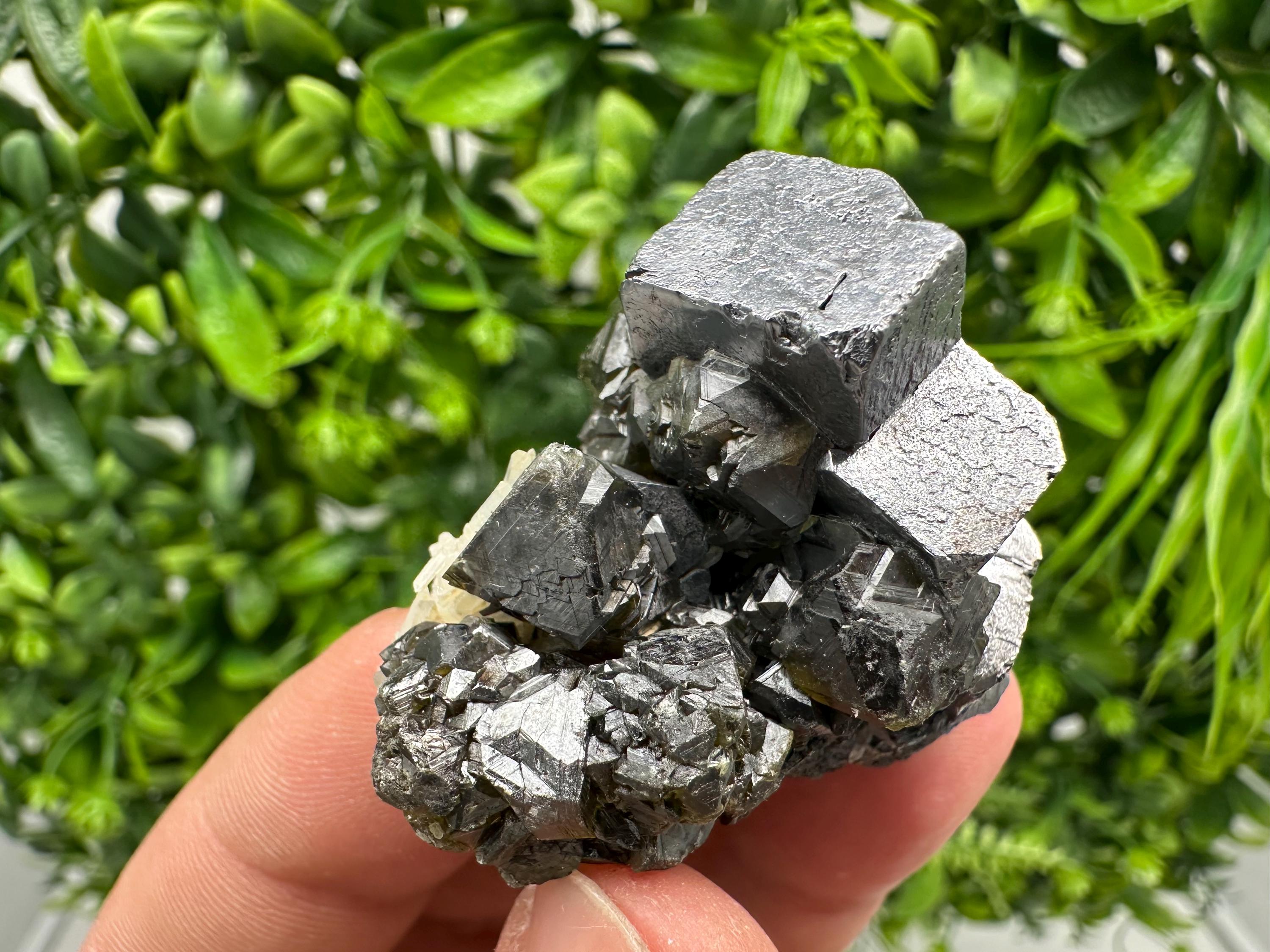 Skeletal Galena whit Cleiopfane from 9 th September mine,Madan,Bulgaria,natural,collection mineral specimen,Home decor stone ,Galena skelet