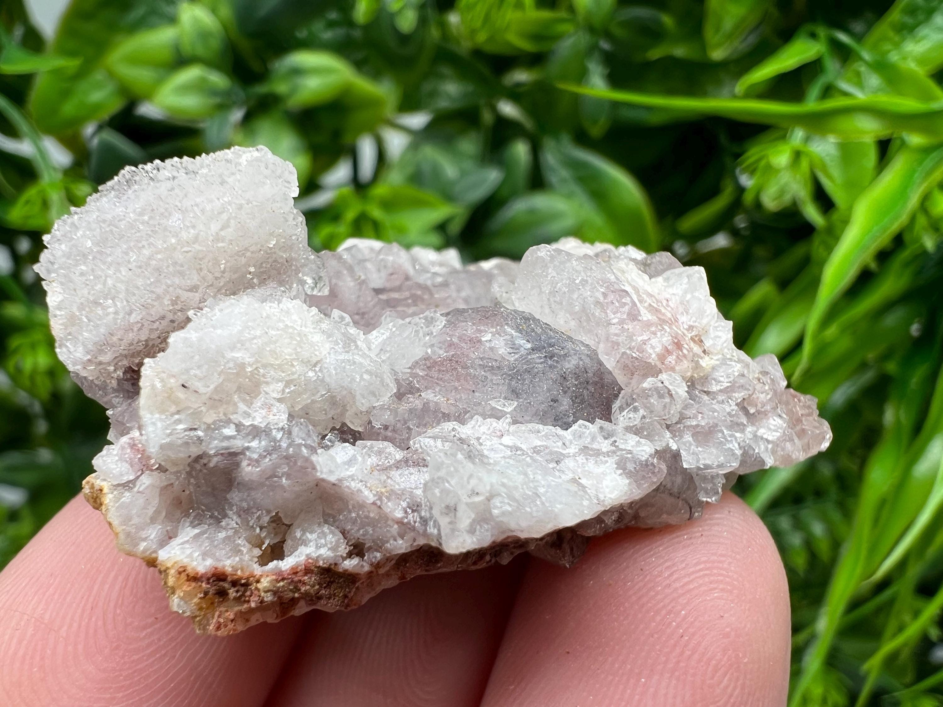 Moroccan Red Chalcedony Crystal Specimen: Rare Mineral Gift
