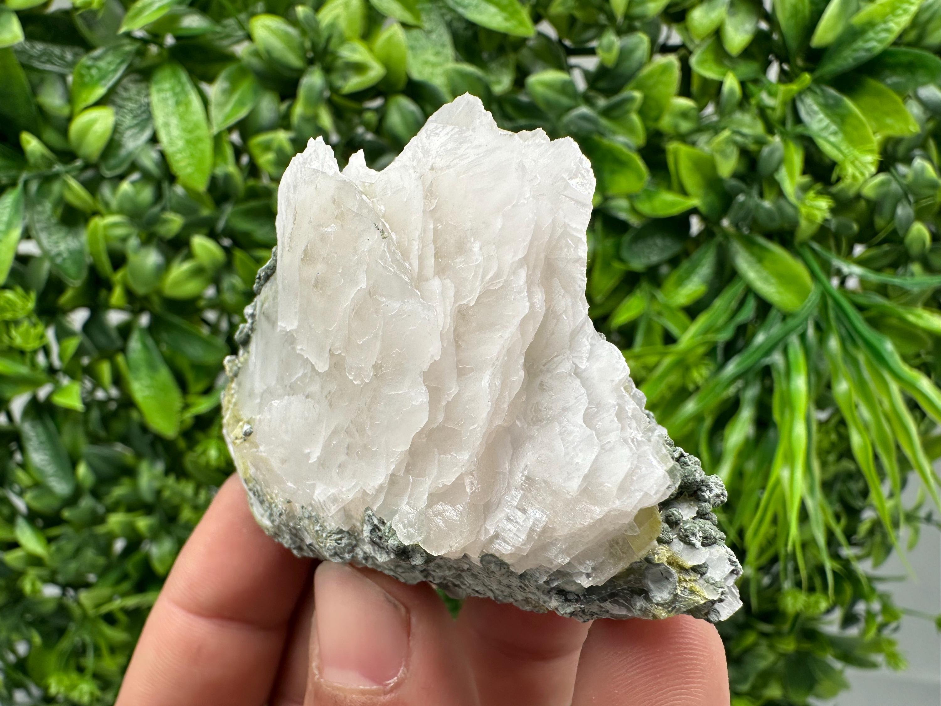 UV Mangano Calcite, Bulgaria Mineral Specimen, Home Decor Gift