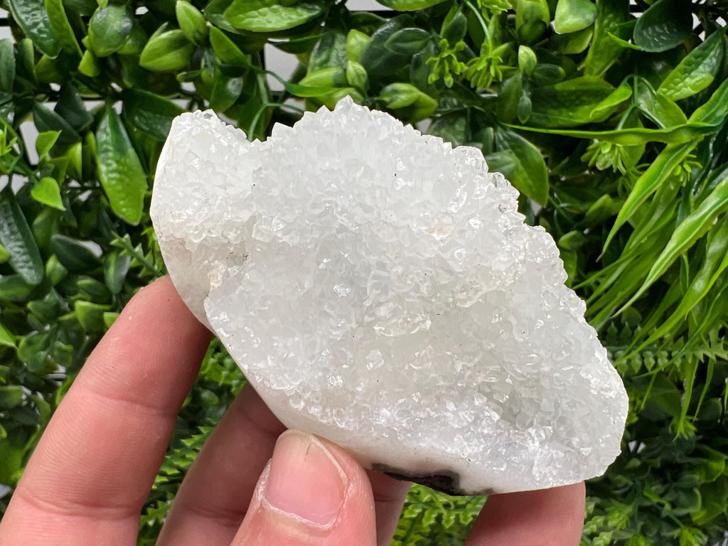 Natural Chalcedony Specimen: India Crystal Mineral, Home Decor