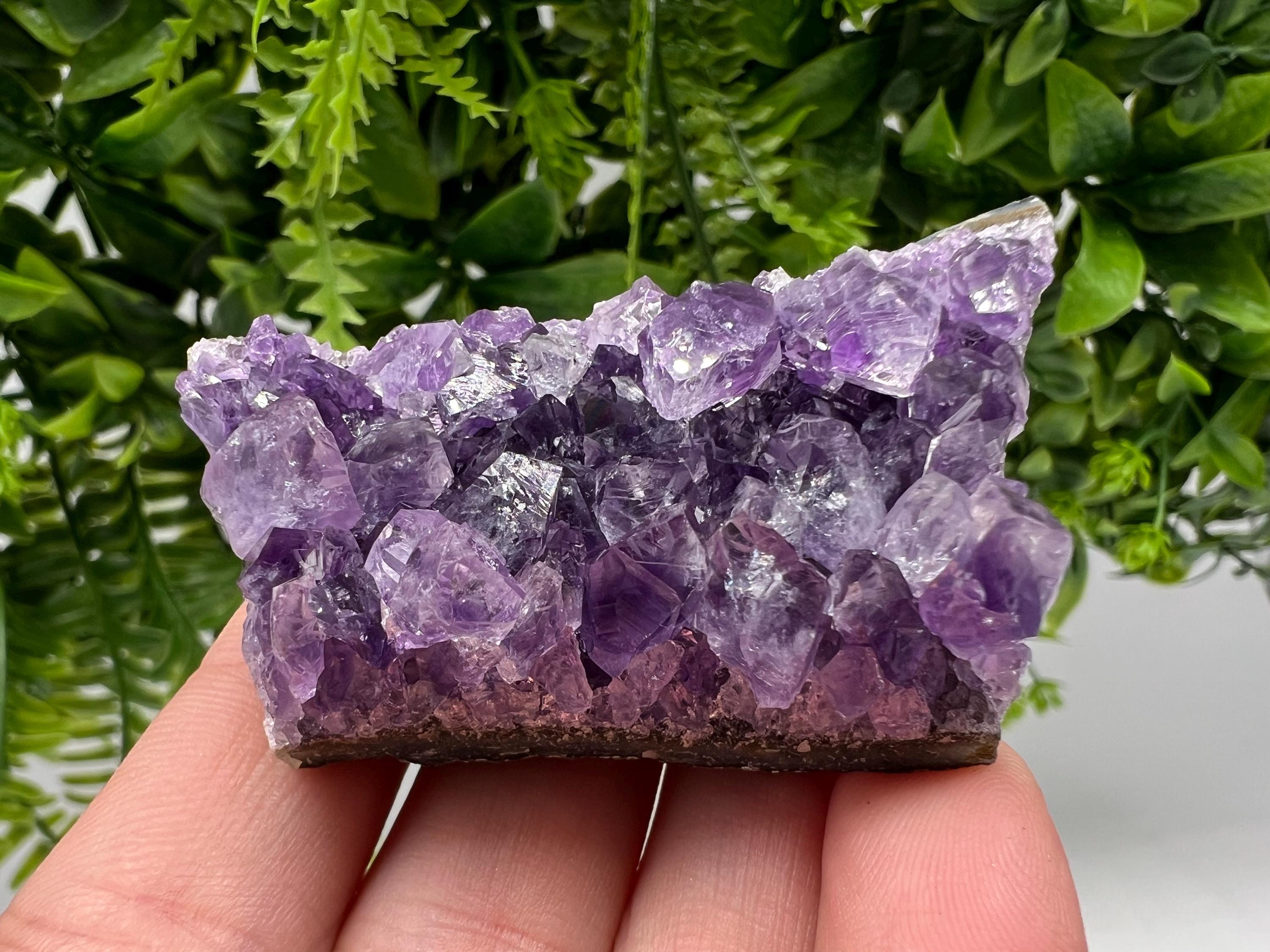 Natural Purple Amethyst Crystal, Uruguay Home Decor, 57 grams