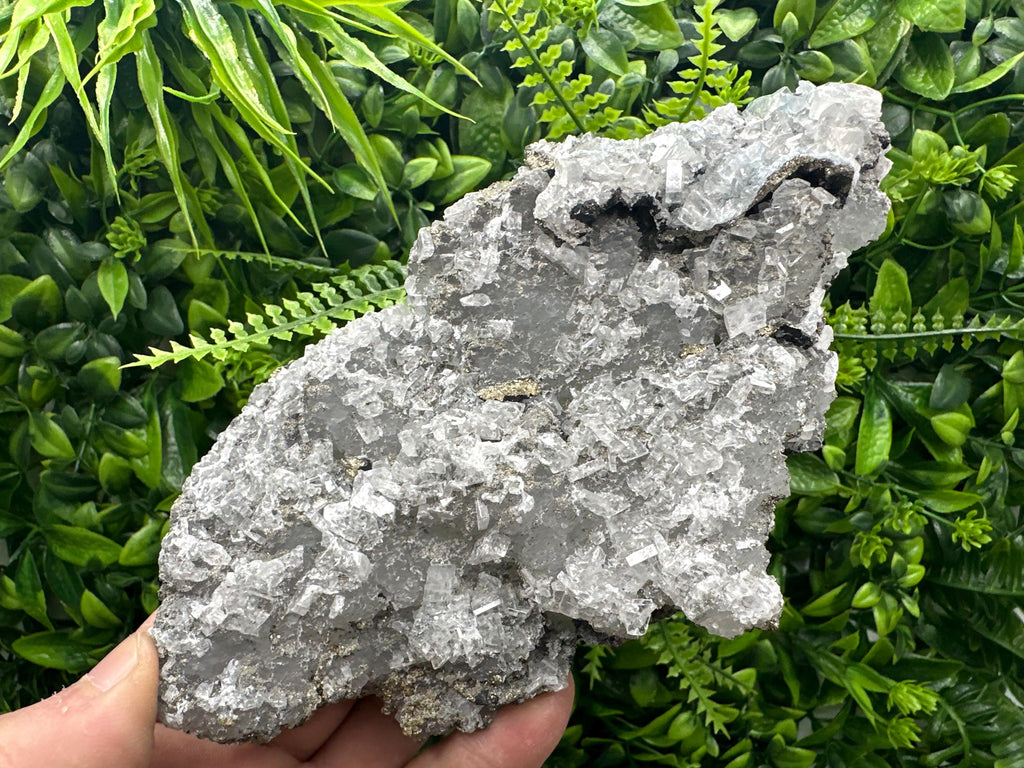 Large Barite Marcasite Cluster on Chalcedony - Androvo Mine, Bulgaria