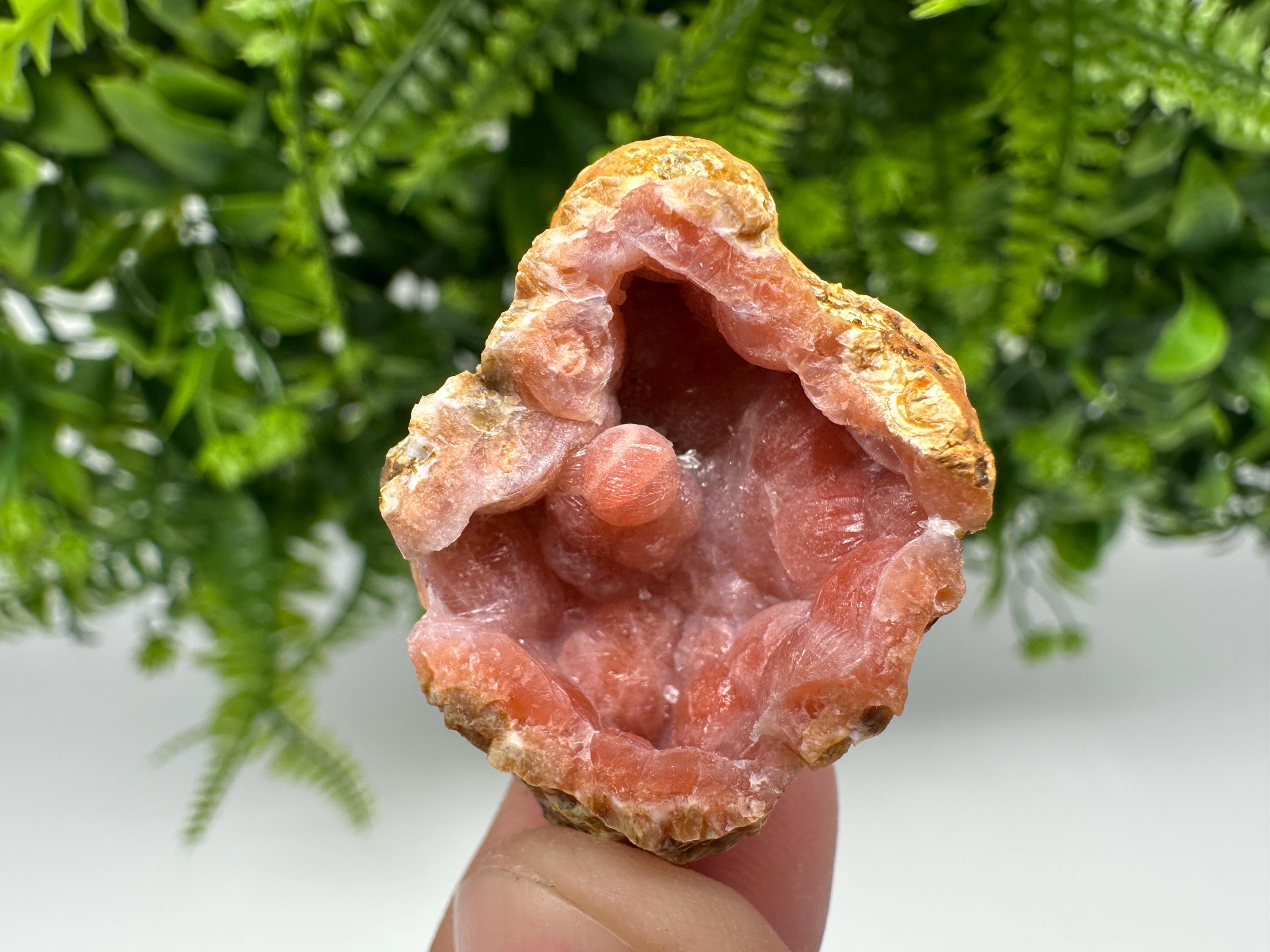 Moroccan Red Chalcedony Crystal, Mineral Specimen