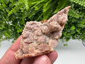 Moroccan Red Chalcedony Crystal Specimen: Rare Mineral Gift