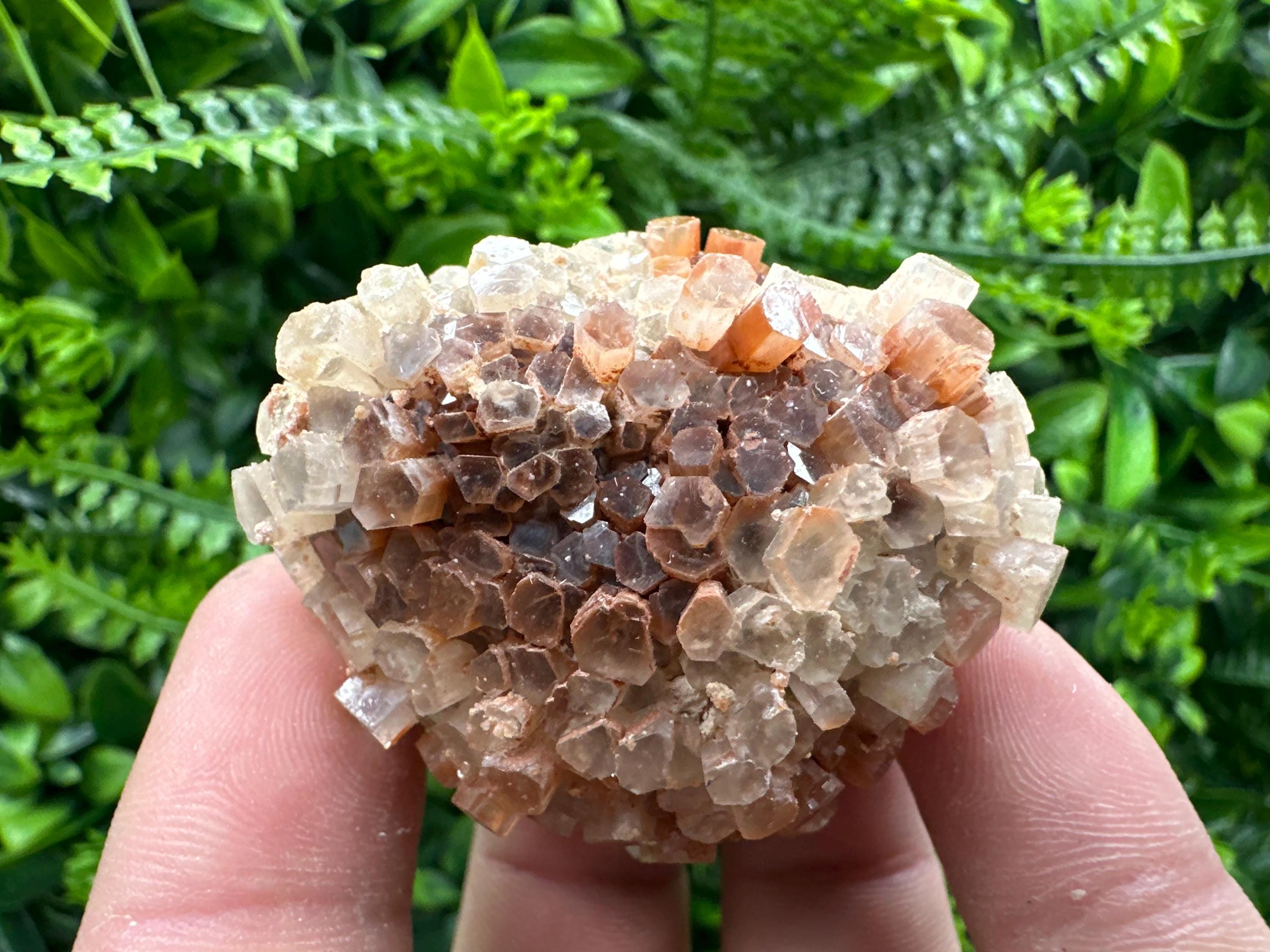 Moroccan Aragonite Sputnik Crystal Cluster: Raw Stone Decor
