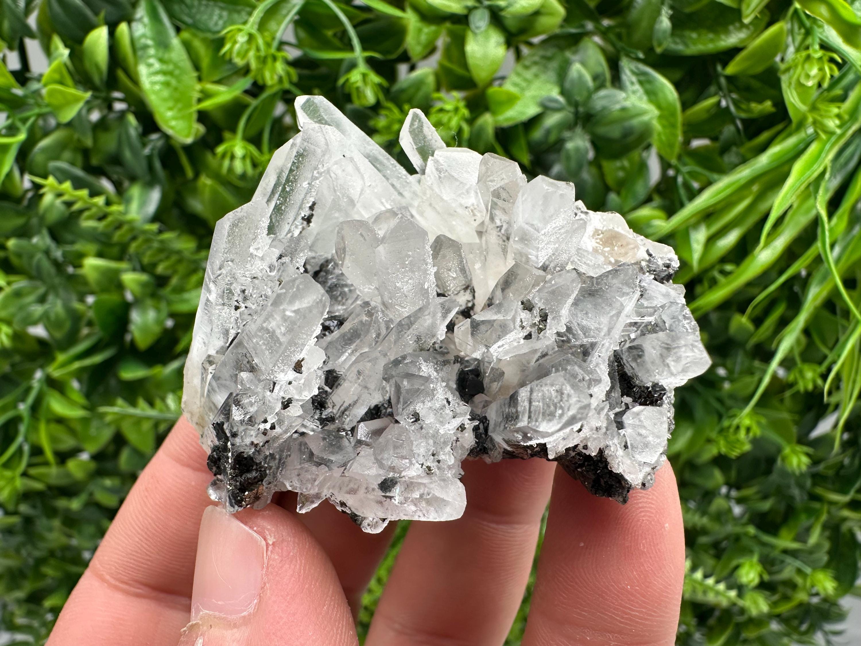 Quartz Sphalerite Pyrite Mineral Specimen, Madan Bulgaria