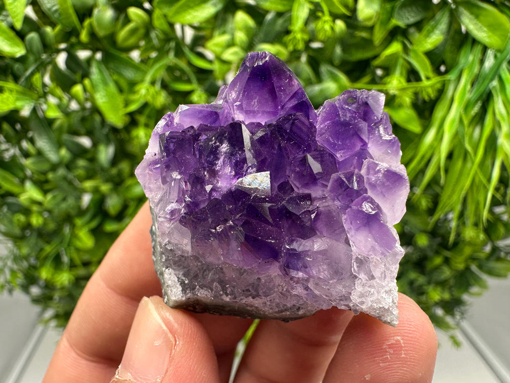 Purple Amethyst Crystal from Uruguay: Home Decor, Energy Stone