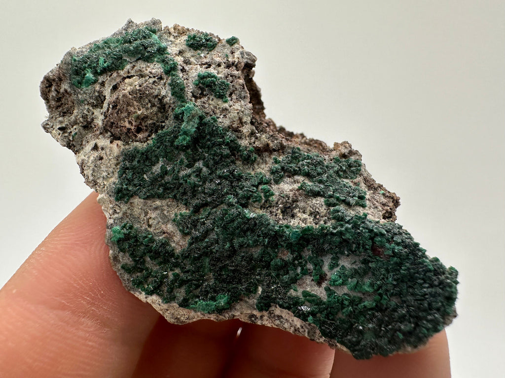Green Malachite Crystal Specimen from Congo