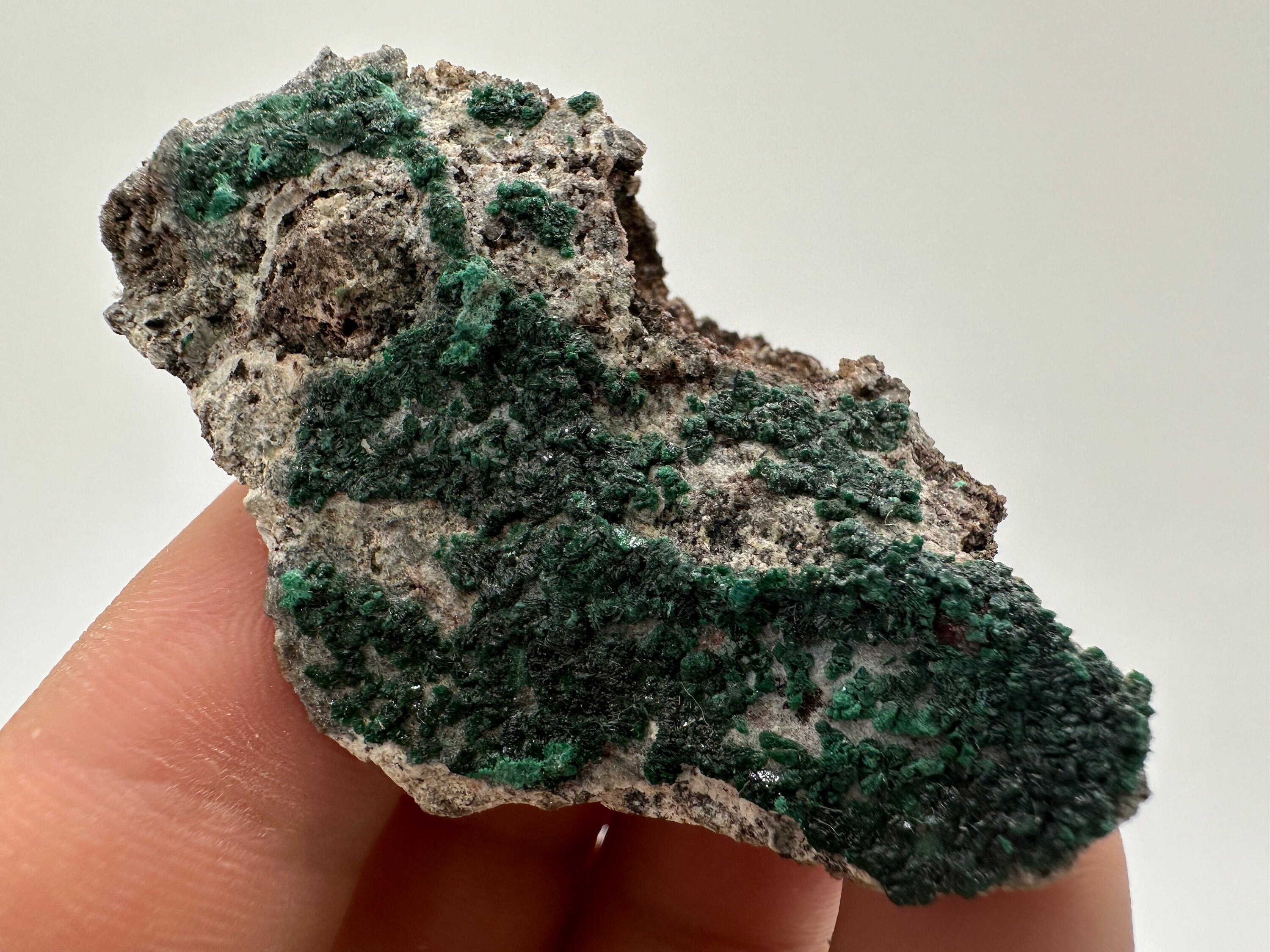 Green Malachite Crystal Specimen from Congo