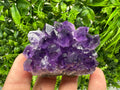 Uruguay Amethyst Cluster: Natural Purple Quartz Crystal, Home Decor