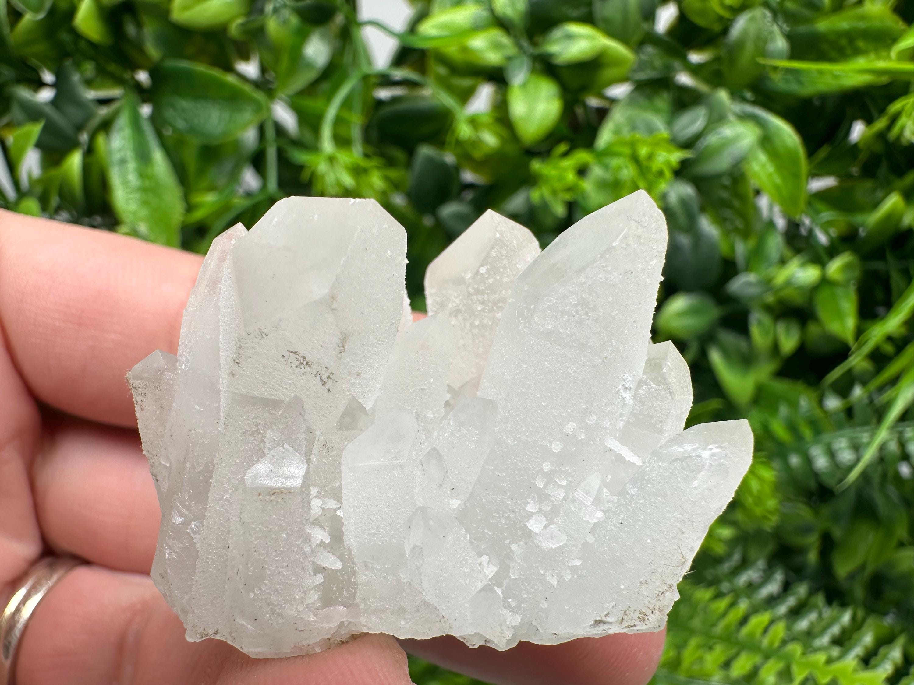 Transparent Quartz on Chlorite Matrix, Bulgarian Mineral Specimen