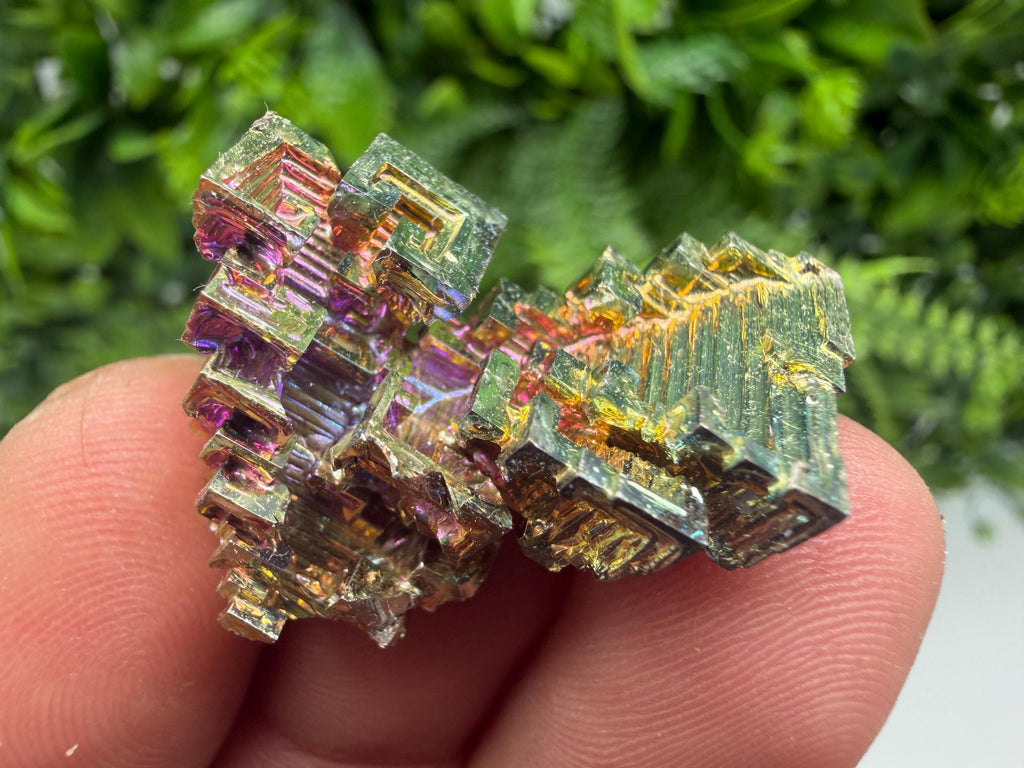 Rainbow Bismuth Crystal: Rare Gemstone Specimen,wholesale Bismuth