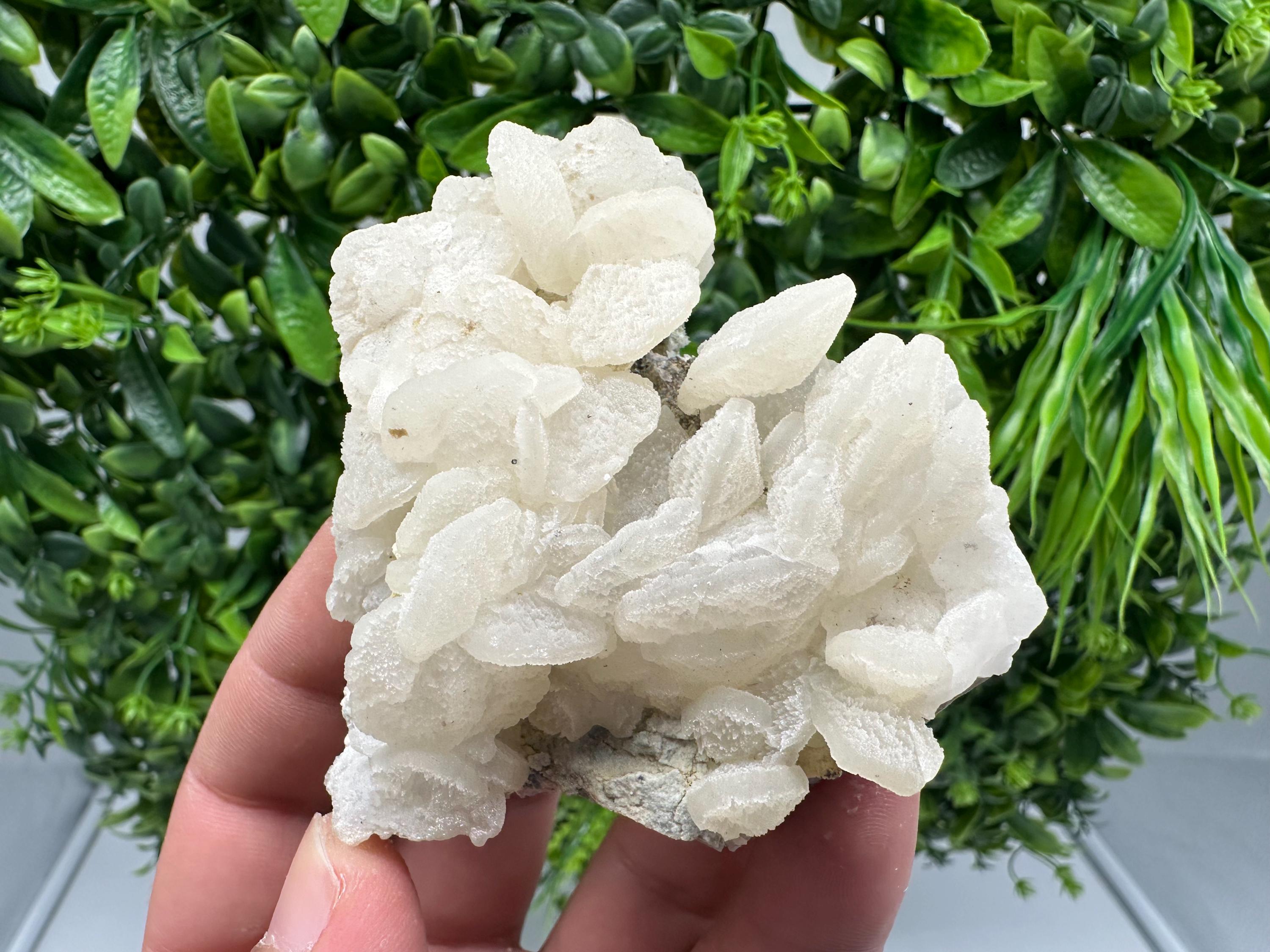 Wonderful and Rare Calcite on Matrix,from 9th September mine,Bulgaria,natural minerals souvenir,gift,home decor,collection Calcite cluster