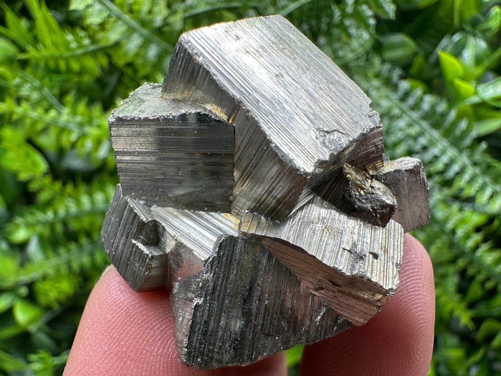 Natural Pyrite Crystal: Shiny Fool's Gold Mineral Souvenir
