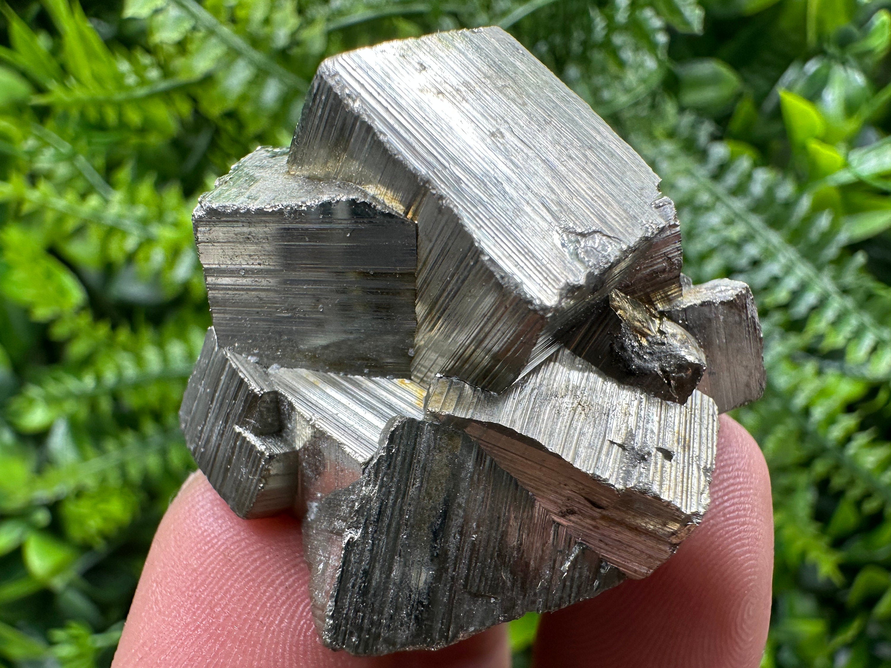 Natural Pyrite Crystal: Shiny Fool's Gold Mineral Souvenir