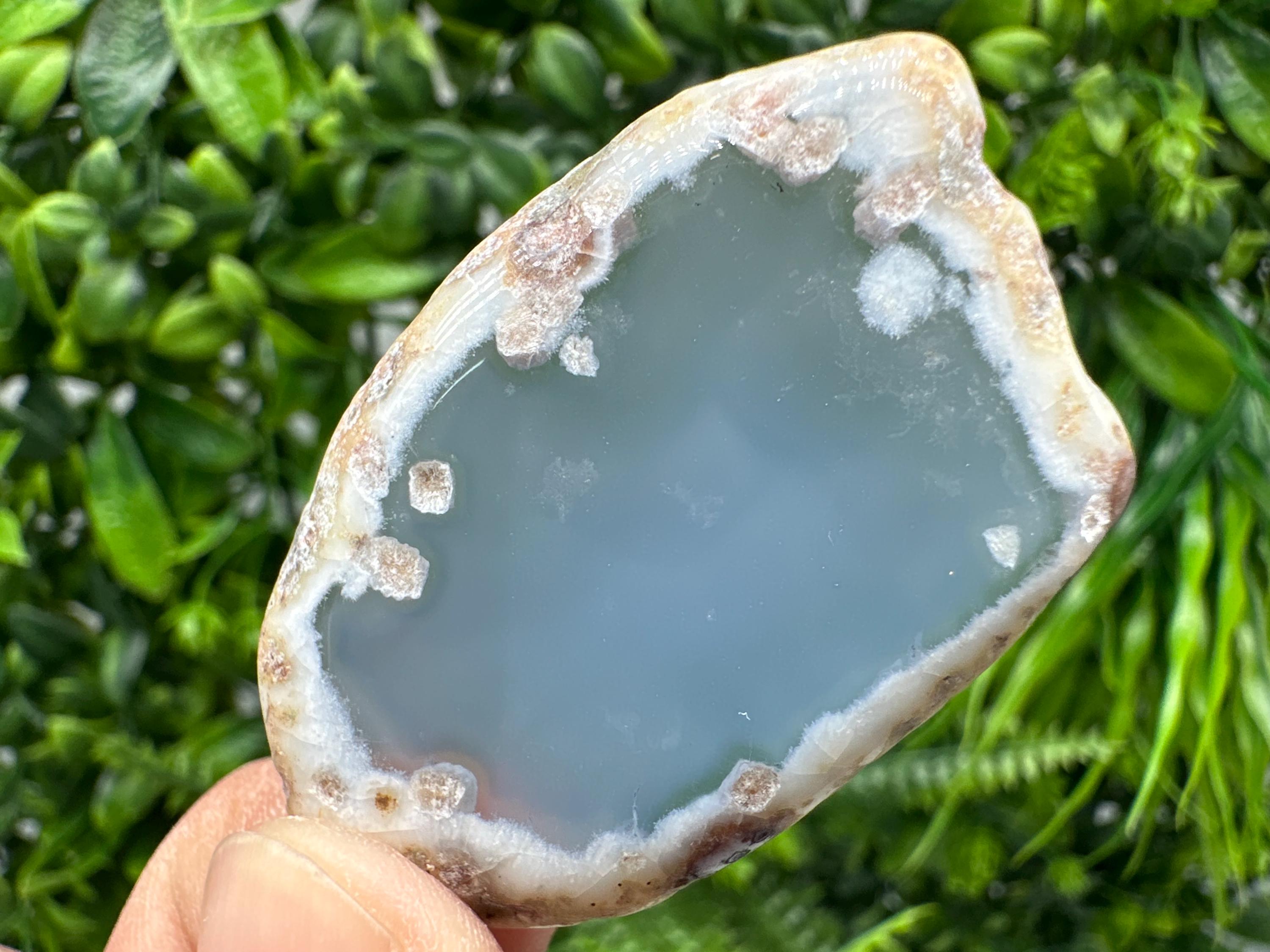 Agate Slice: Spiritual Healing Crystal Coaster (3/5cm)