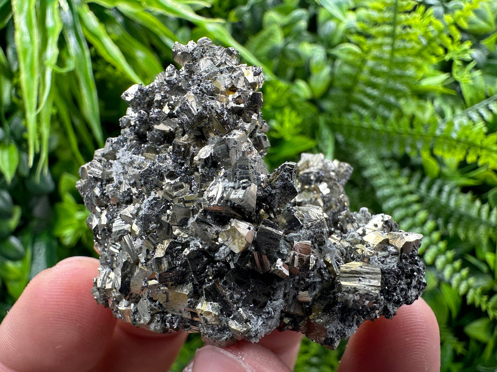 Natural Pyrite Crystal Cluster, September Mine Bulgaria