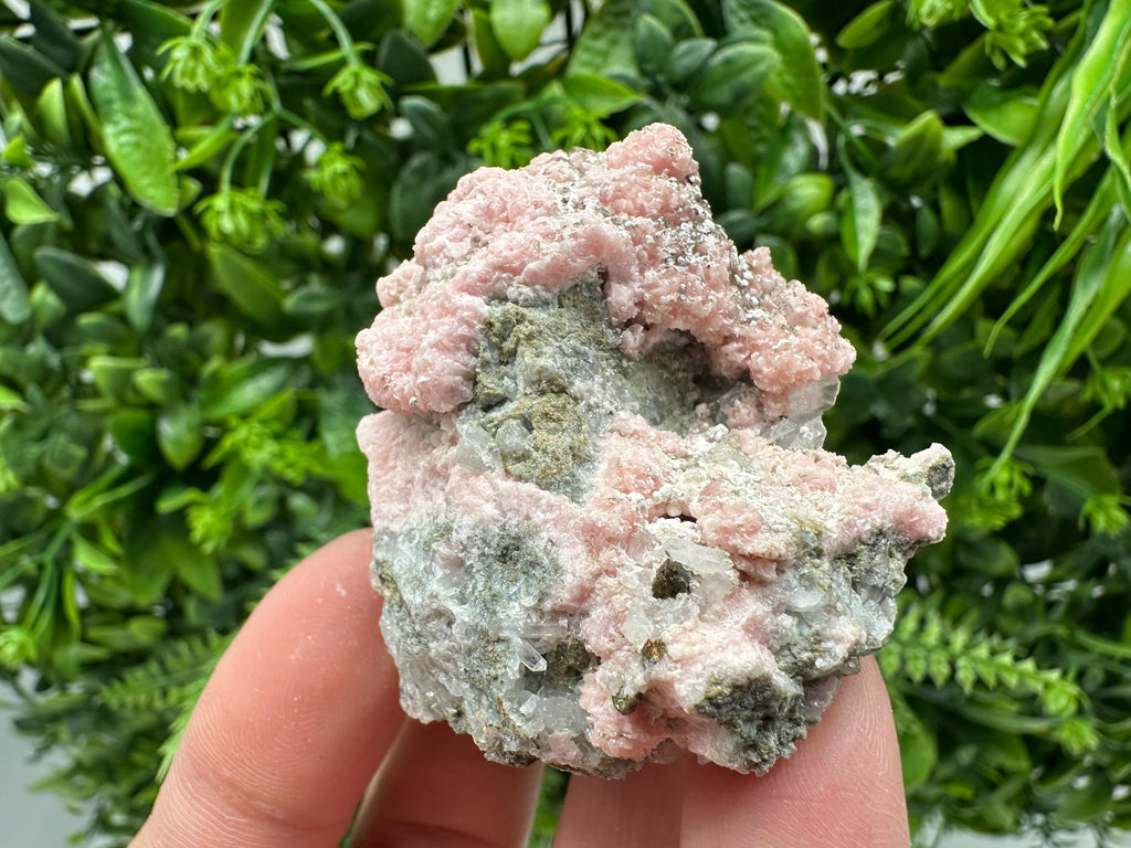 Pink Rhodochrosite Crystal: Starnica Mine, Bulgaria, Home Decor