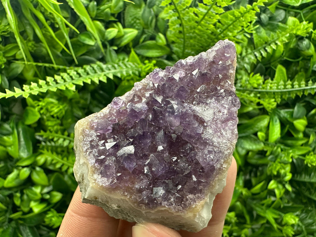 Purple Amethyst Crystal from Uruguay: Natural Home Decor (7/6/3)