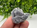 Skeletal Galena on Quartz, Bulgaria Mineral Specimen