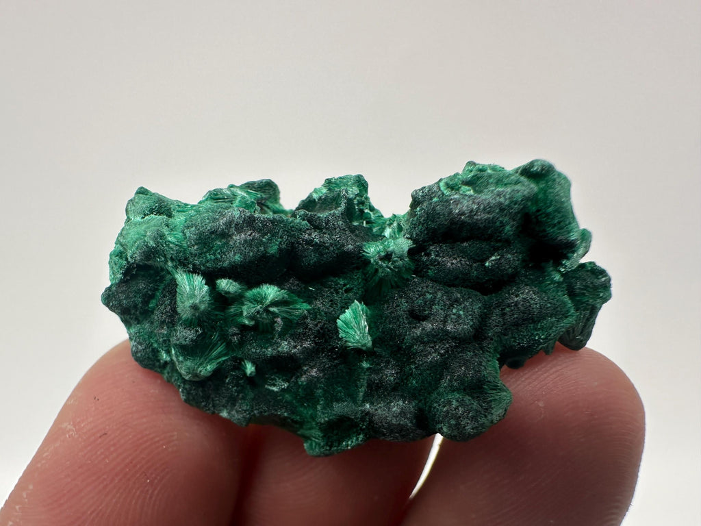 Green Polished Malachite Crystal, Congo Minerals Specimen