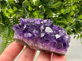 Uruguay Amethyst Crystal: Purple Quartz Home Decor, Energy Stone