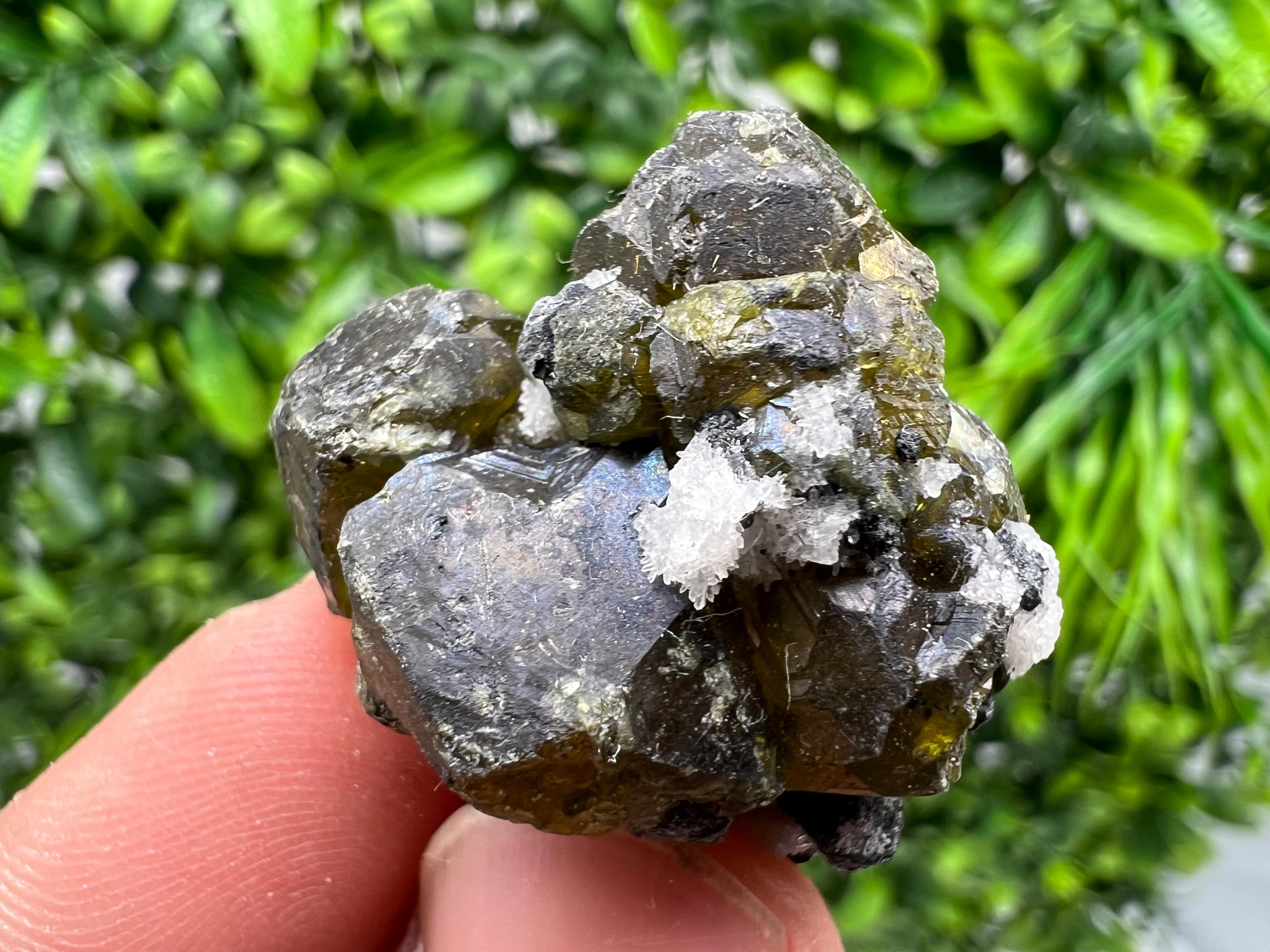 Transparent Sphalerite Gem: Rare Cleiophane Crystal Mineral Stone