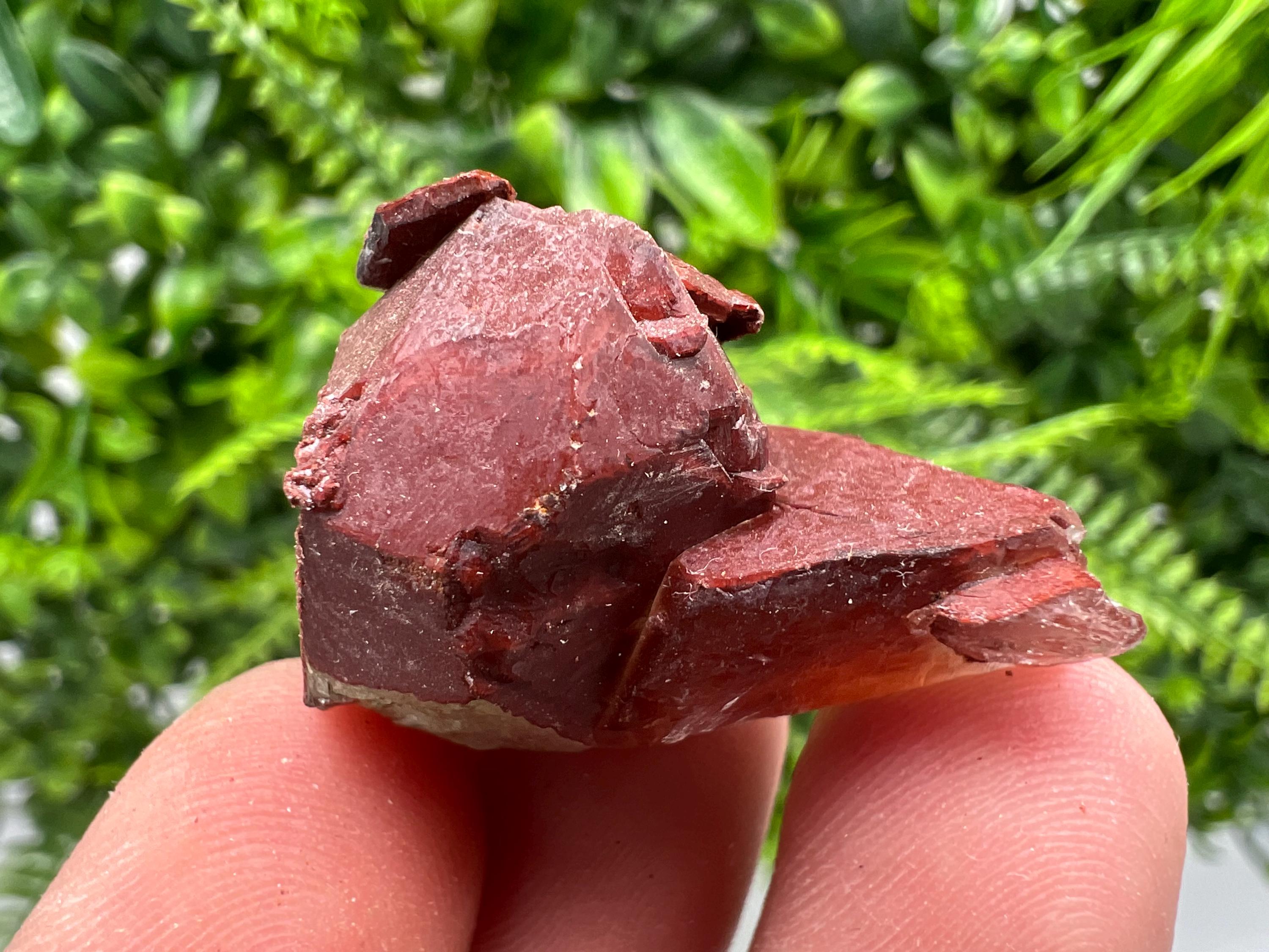Stunning Red,Hematite Quartz,phantoms Red Quartz from Morocco,natural mineral specimen,collection crystal,collected Quartz,rare red Quartz