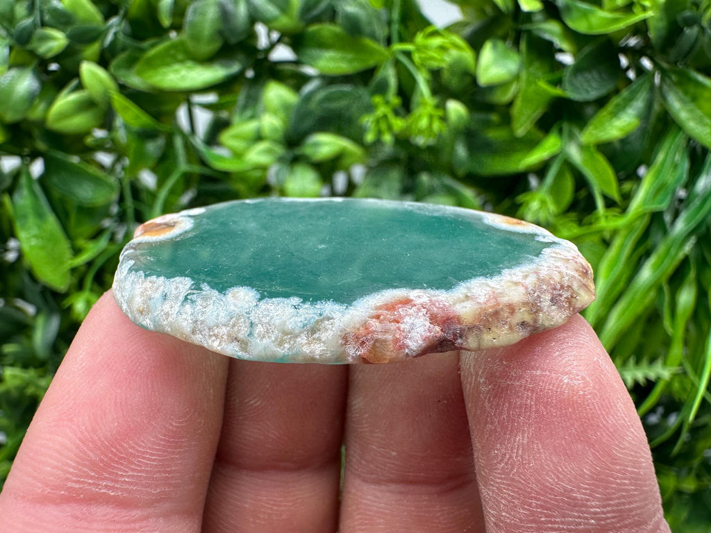 Agate Slice: Spiritual Healing Crystal Coaster Ornament