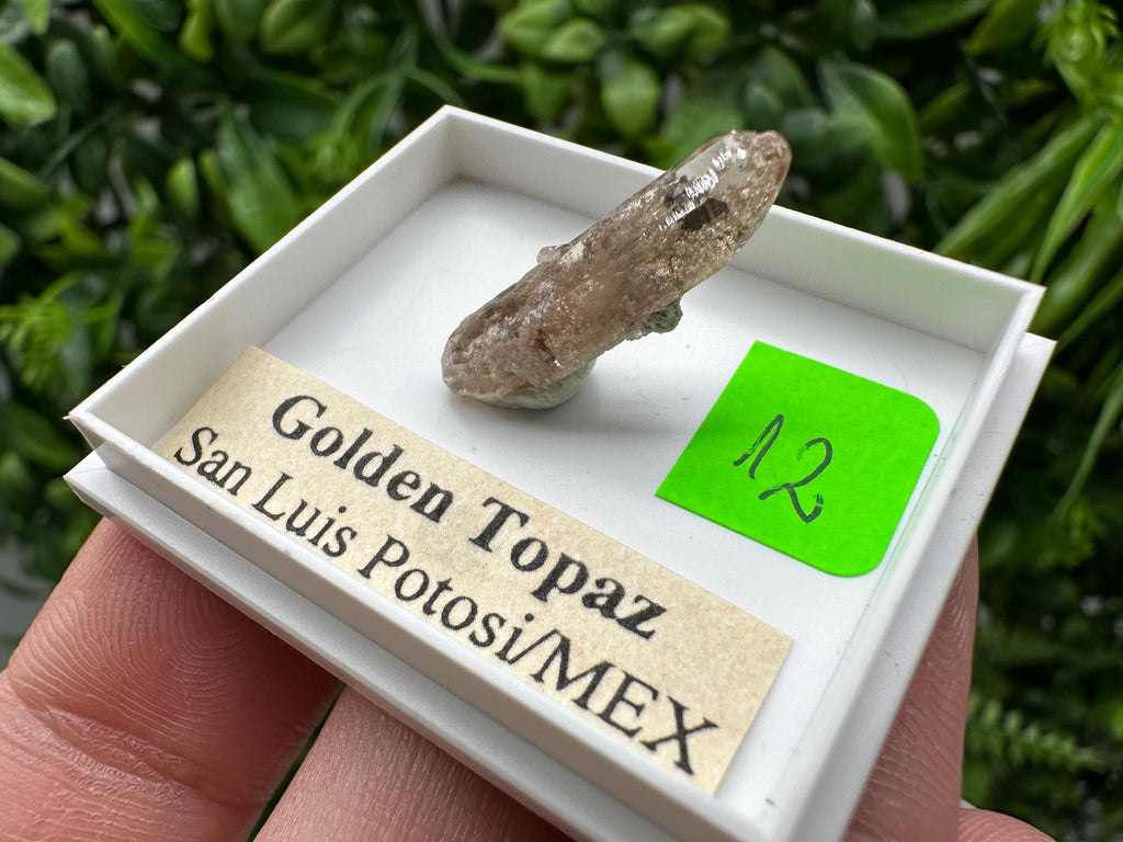 Golden Topaz Crystal, Mineral Specimen from Mexico