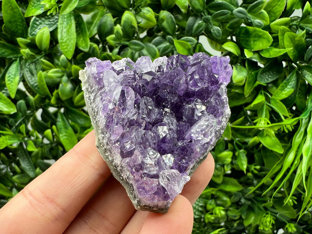 Purple Amethyst Crystal from Uruguay: Home Decor, Energy Stone