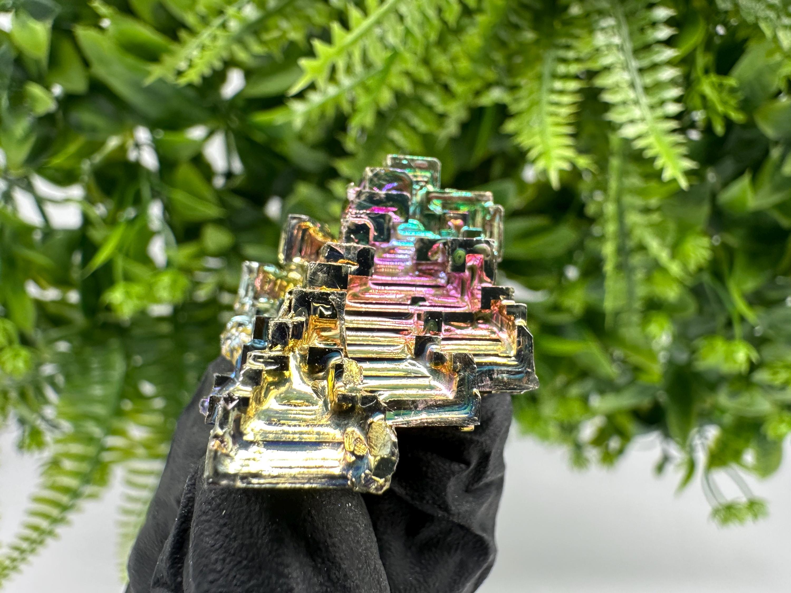 Rainbow Bismuth Crystal: Rare Gemstone Specimen,wholesale Bismuth