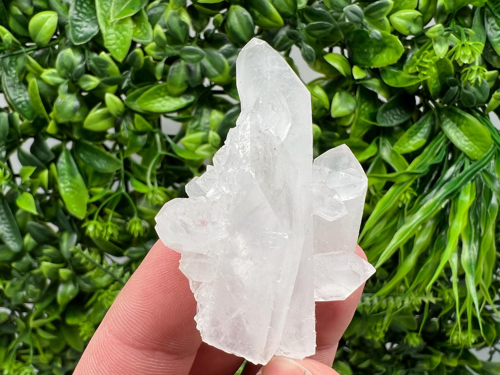 Transparent Quartz Cluster, Bulgarian Mineral Specimen, Home Decor Stone