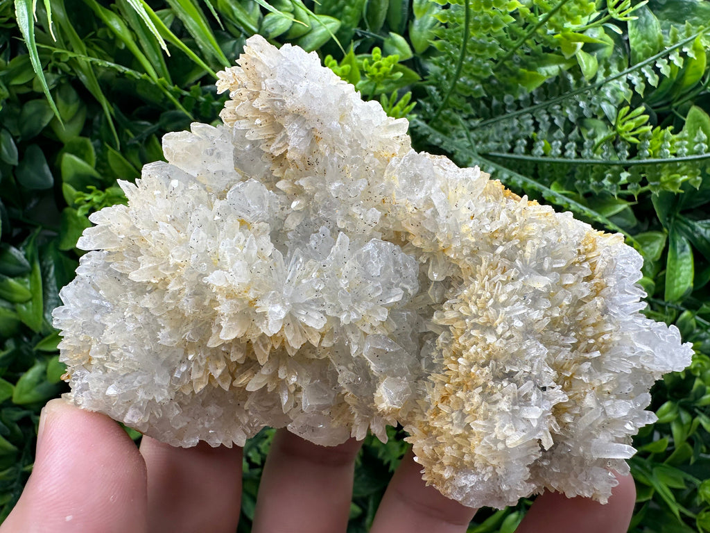 Quartz with Limonite, Iron Oxide Mineral Specimen