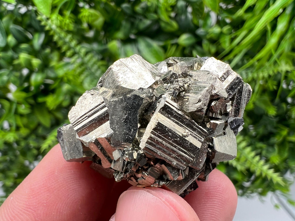 Golden Pyrite Cluster, Sphalerite Mineral Specimen, Madan Bulgaria