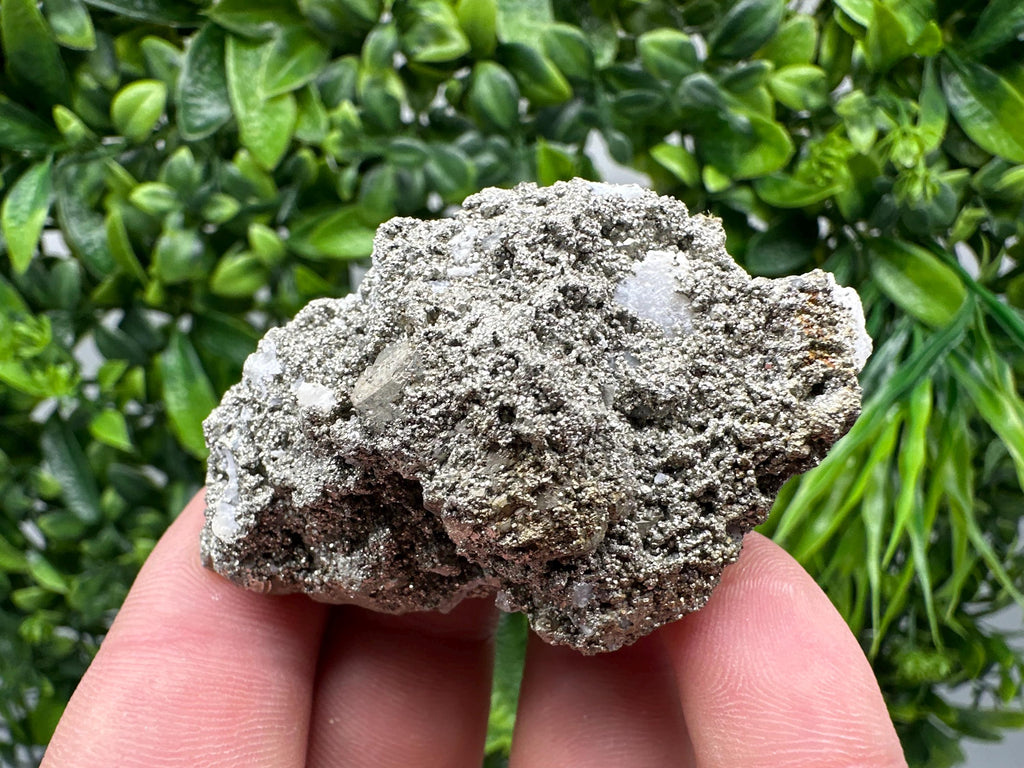 Barite Marcasite on Chalcedony, Androvo Mine, Bulgaria