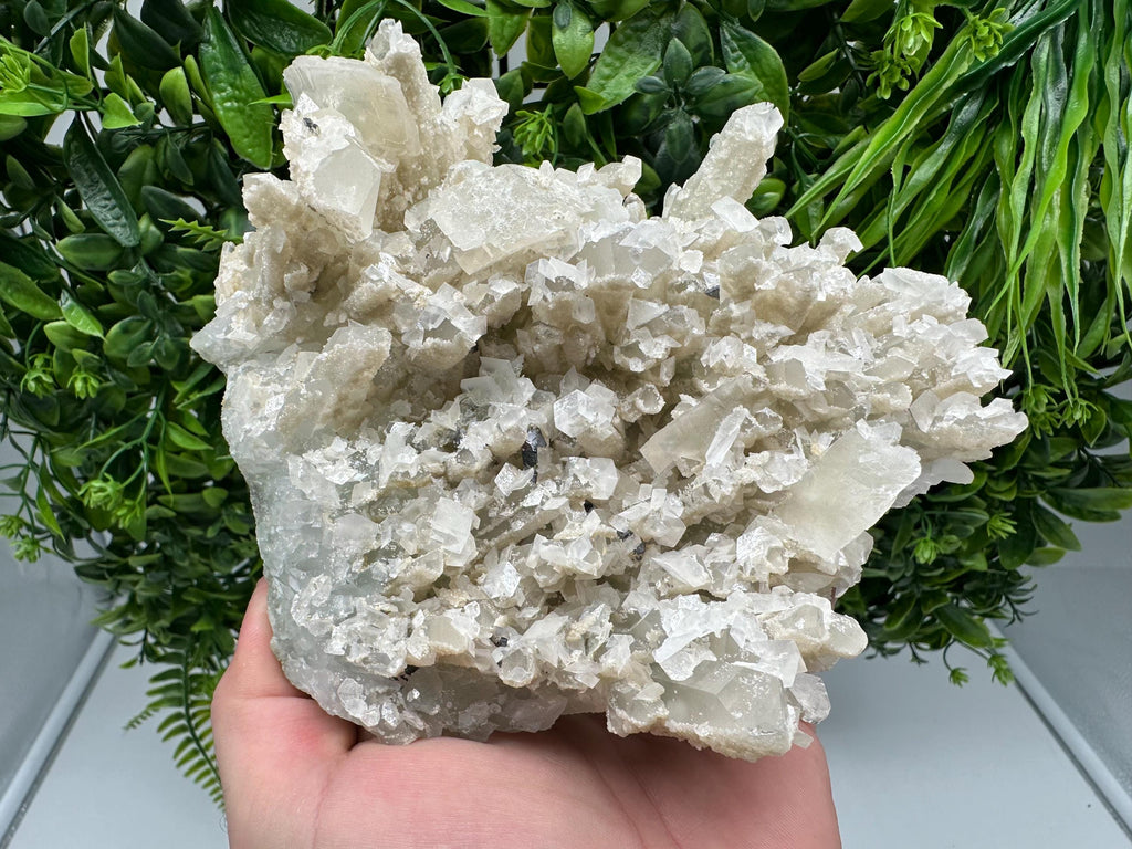 Quartz Galena Calcite Specimen: Borieva Mine, Bulgaria