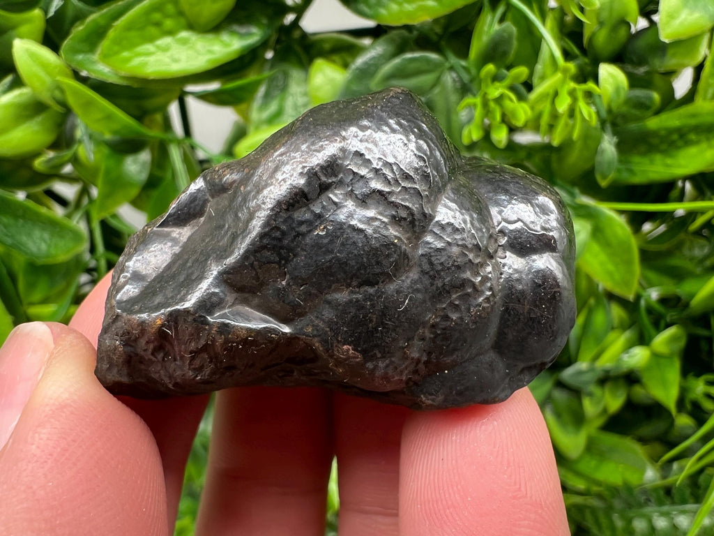 Moroccan Black Botryoidal Hematite Specimen: Chakra Reiki Crystal